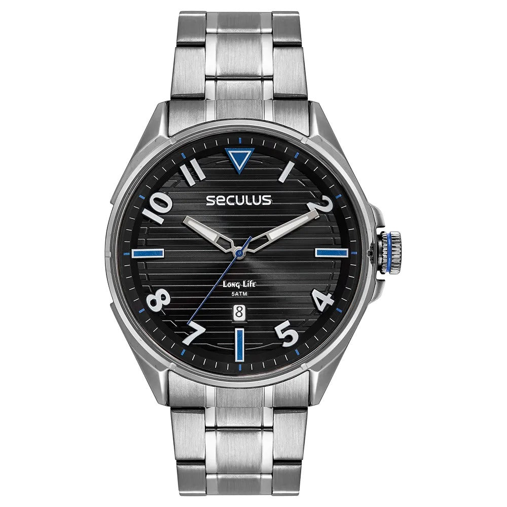 Relógio Seculus Prata