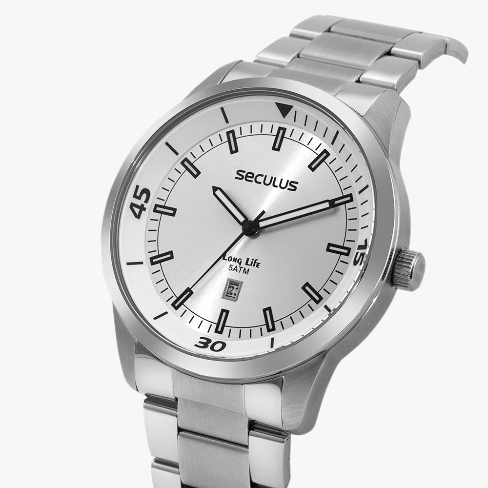 Relógio Seculus Prata