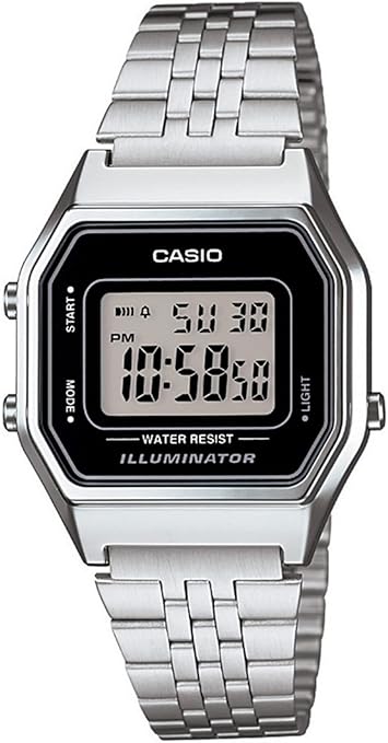 Relógio Casio Retrô Prata