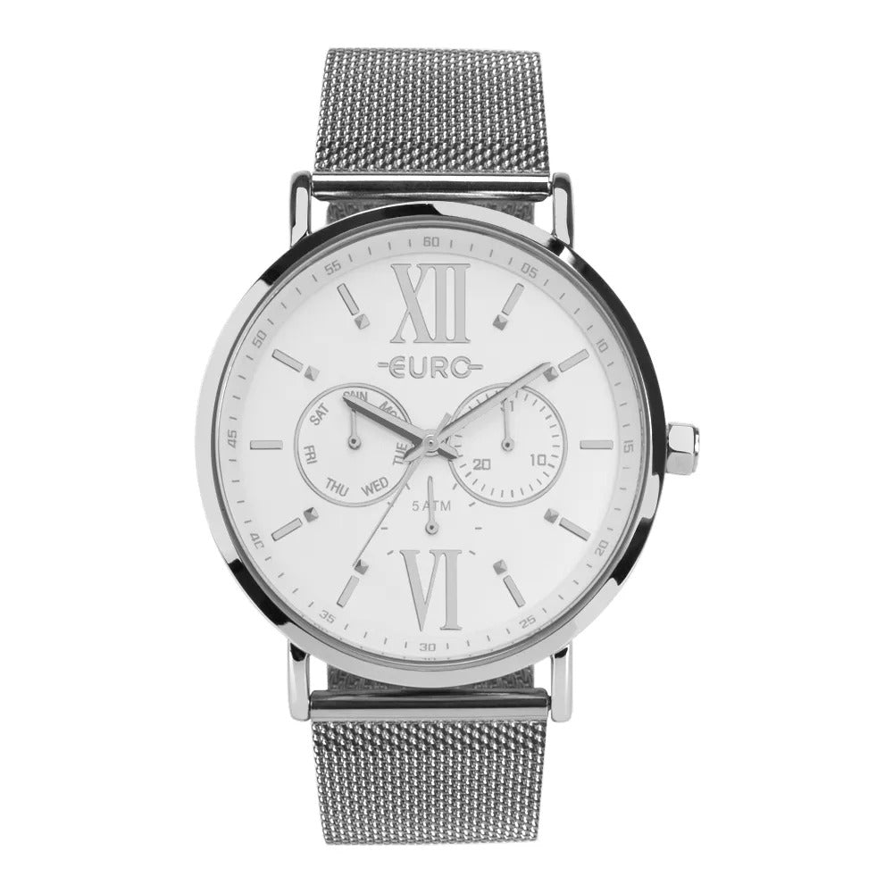 Relógio Euro Prata