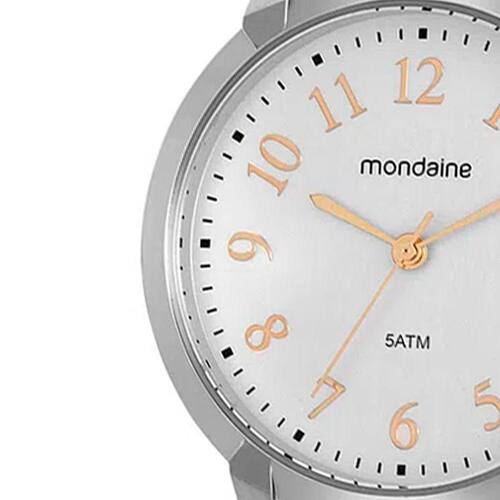 Relógio Mondaine Analógico Bicolor