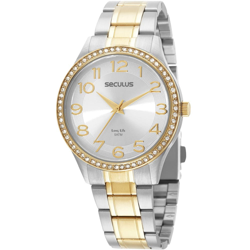 Relógio Seculus Bicolor