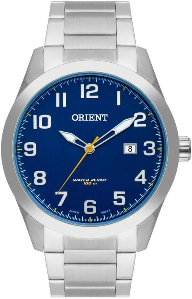 Relógio Orient Analógico Prata