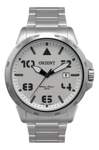 Relógio Orient Analógico Prata