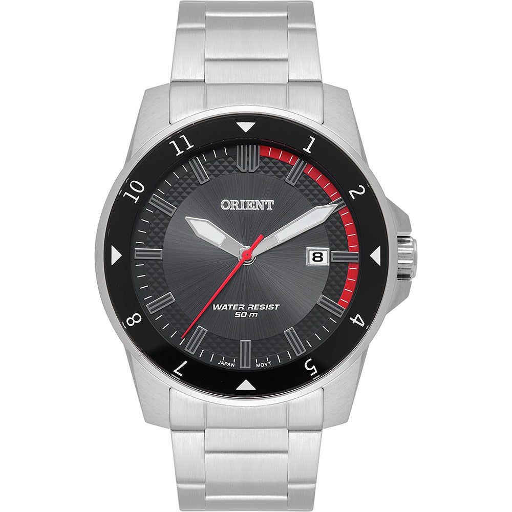 Relógio Orient Analógico Prata