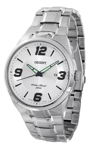 Relógio Orient Analógico Prata