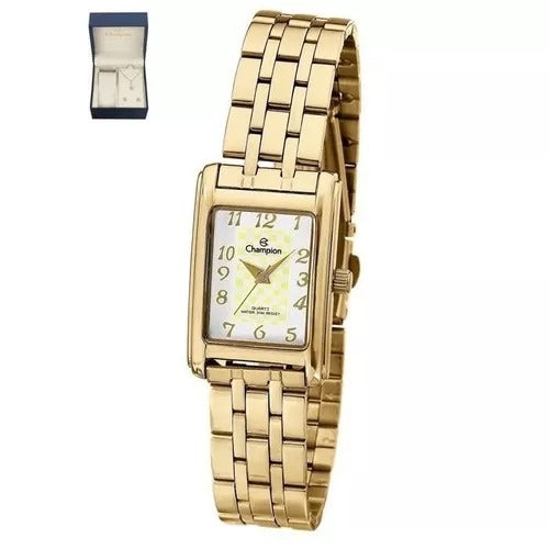 Relógio Champion Analógico Dourado
