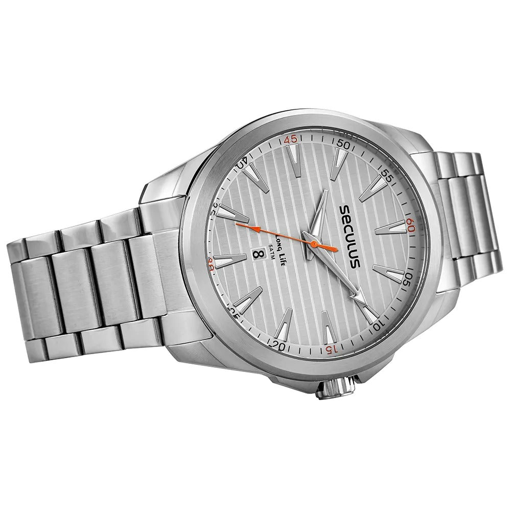 Relógio Seculus Prata