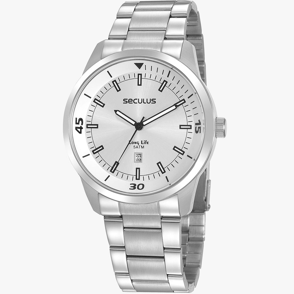 Relógio Seculus Prata