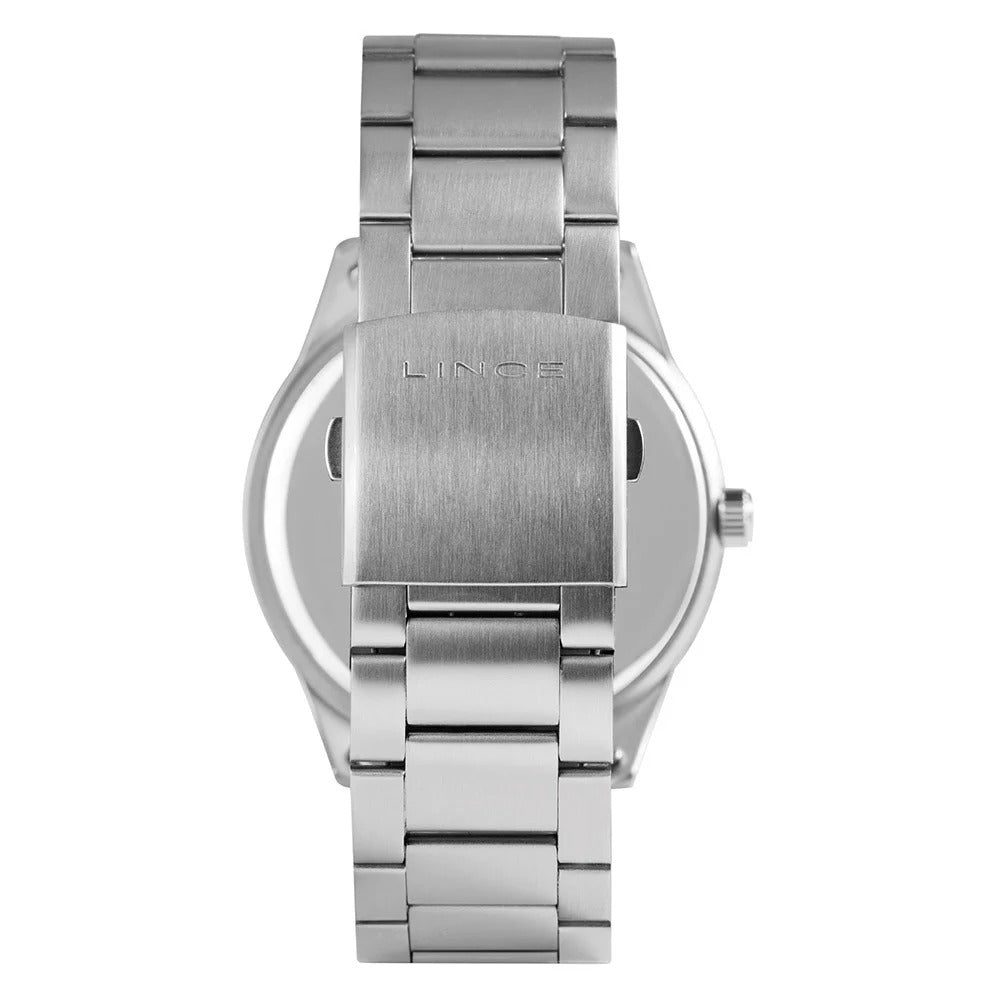 Relógio Lince Analógico Prata