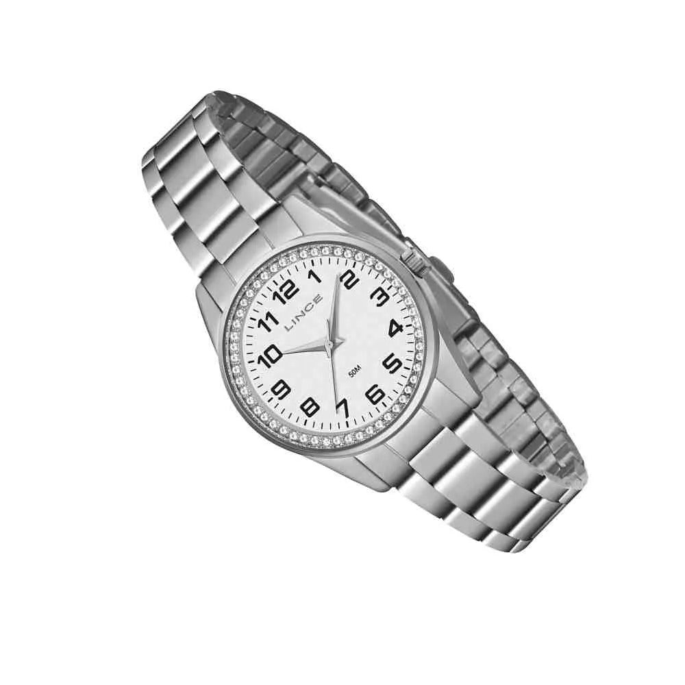 Relógio Lince Analógico Prata