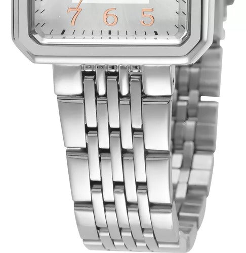 Relógio Mondaine Analógico Prata