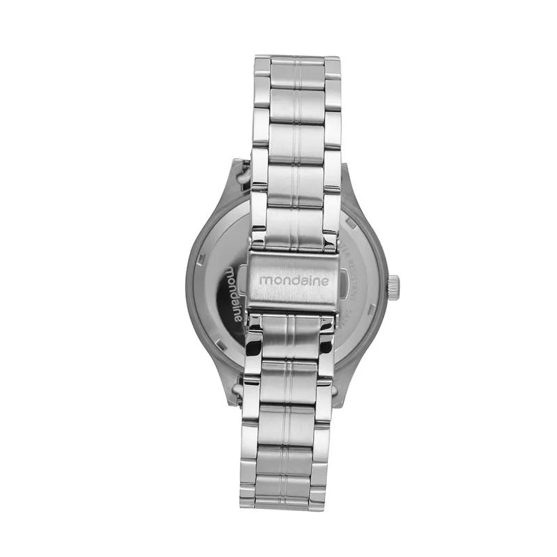 Relógio Mondaine Analógico Prata