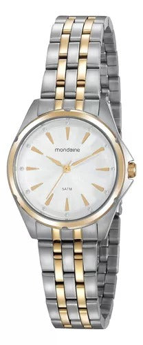 Relógio Mondaine Analógico Bicolor