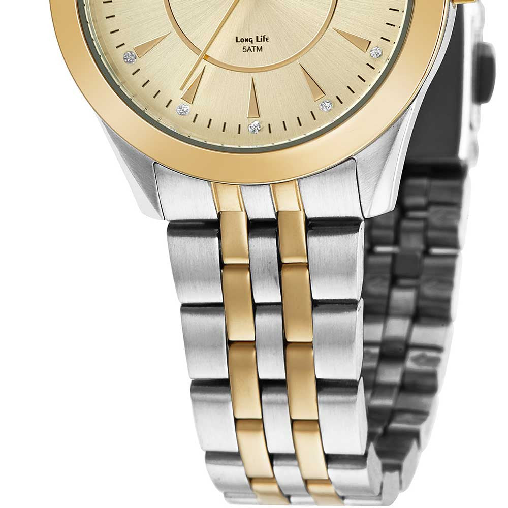 Relógio Seculus Bicolor