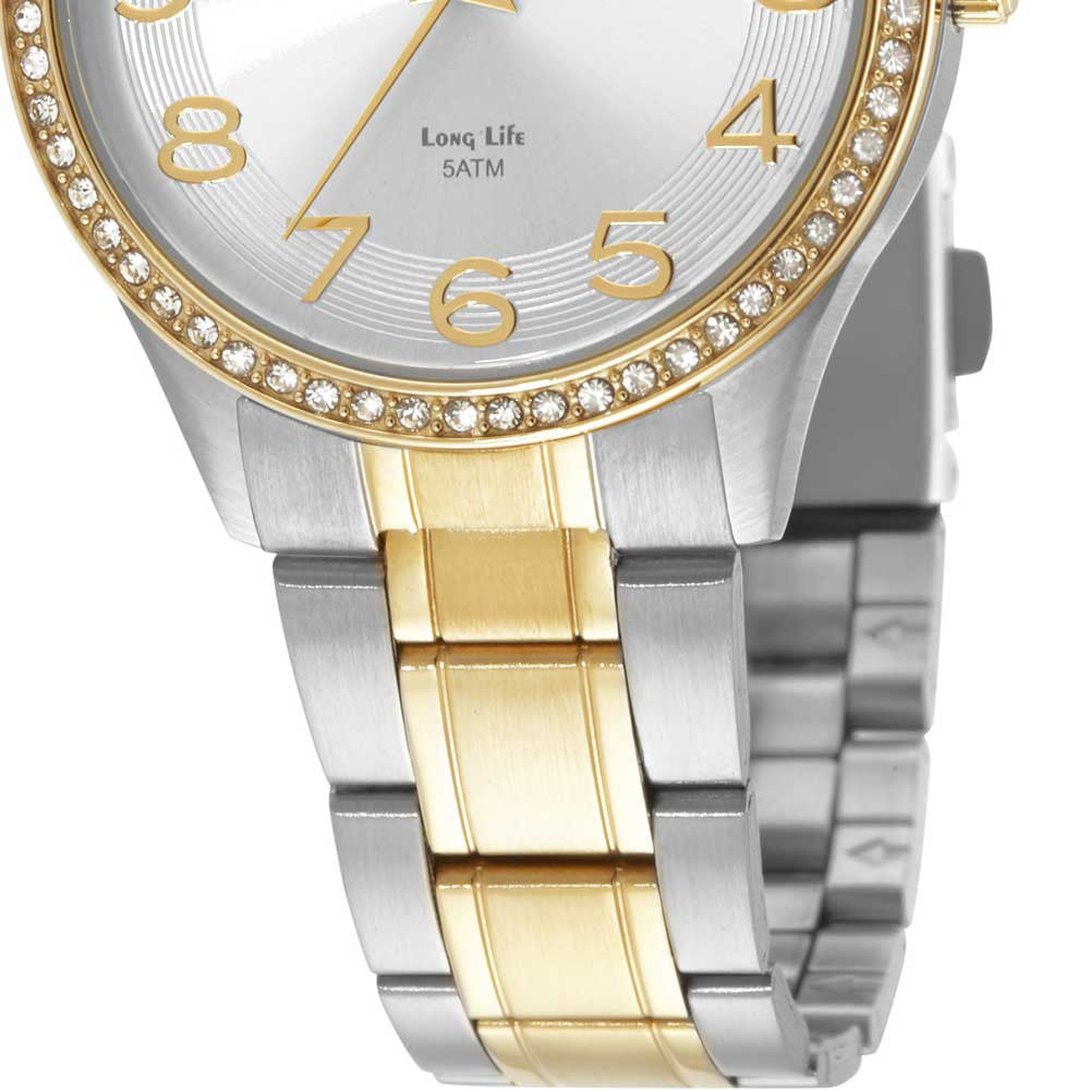 Relógio Seculus Bicolor