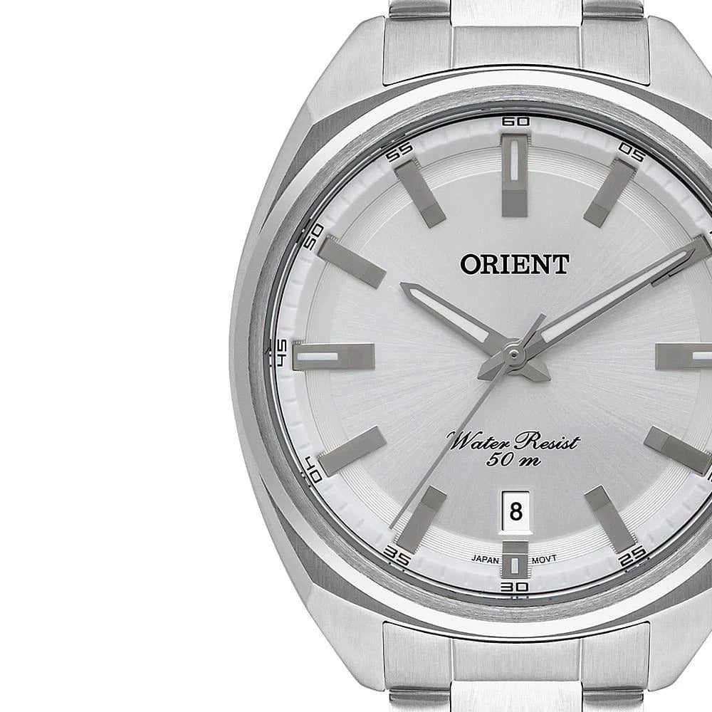 Relógio Orient Analógico Prata