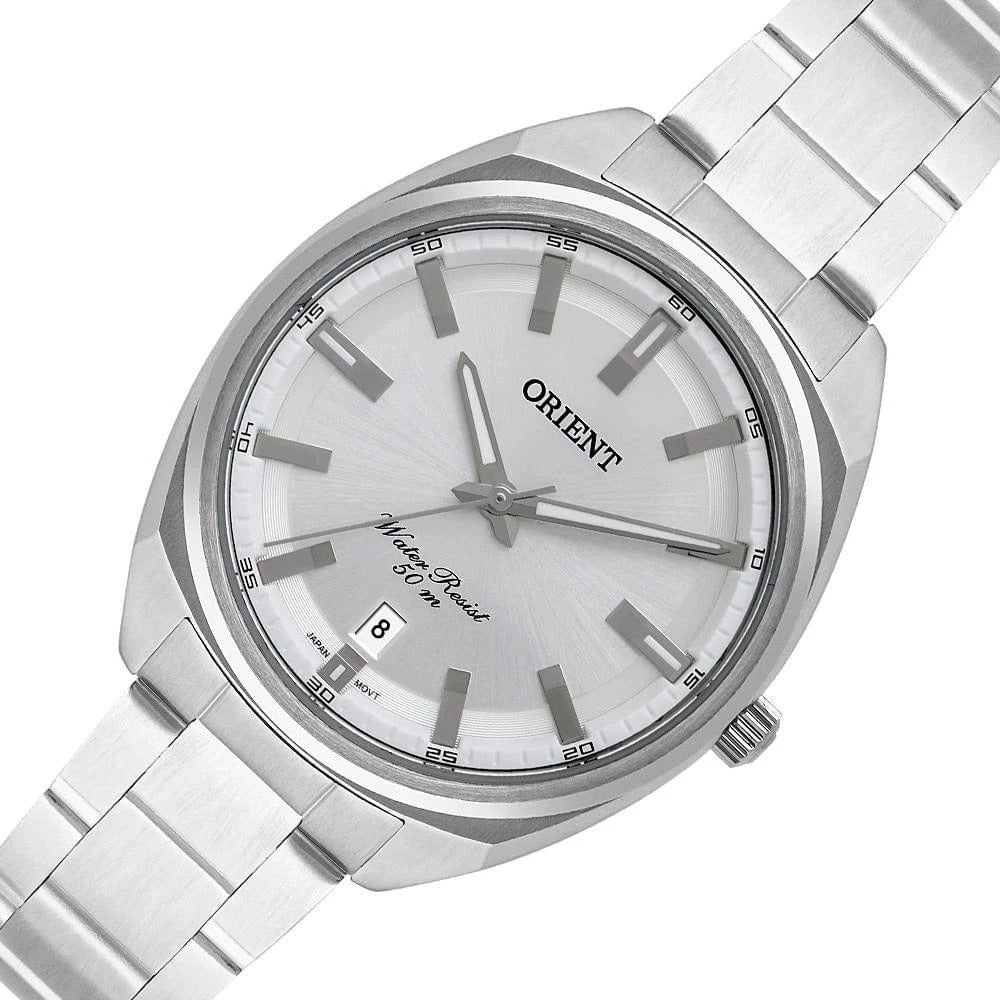 Relógio Orient Analógico Prata