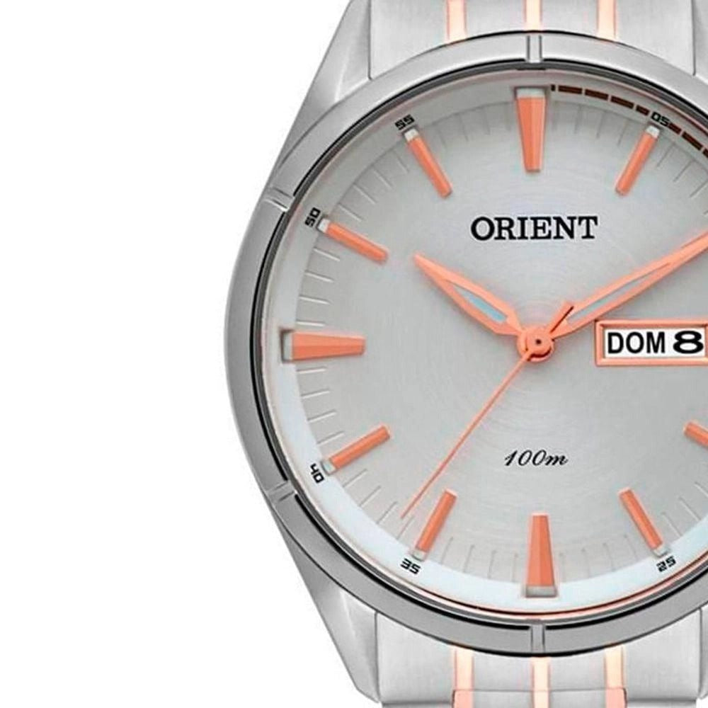 Relógio Orient Analógico Bicolor