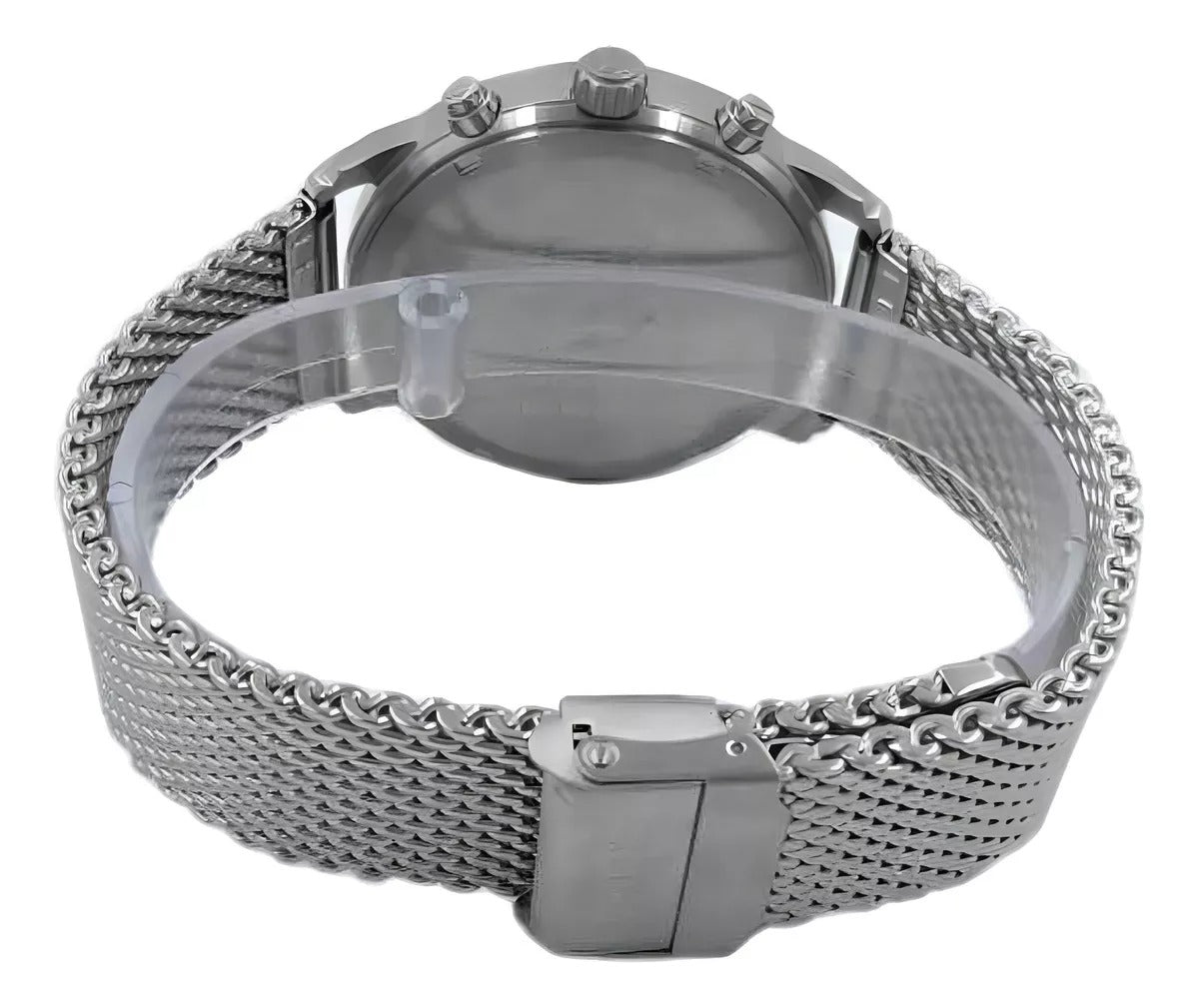 Relógio Orient Analógico Cronógrafo Prata