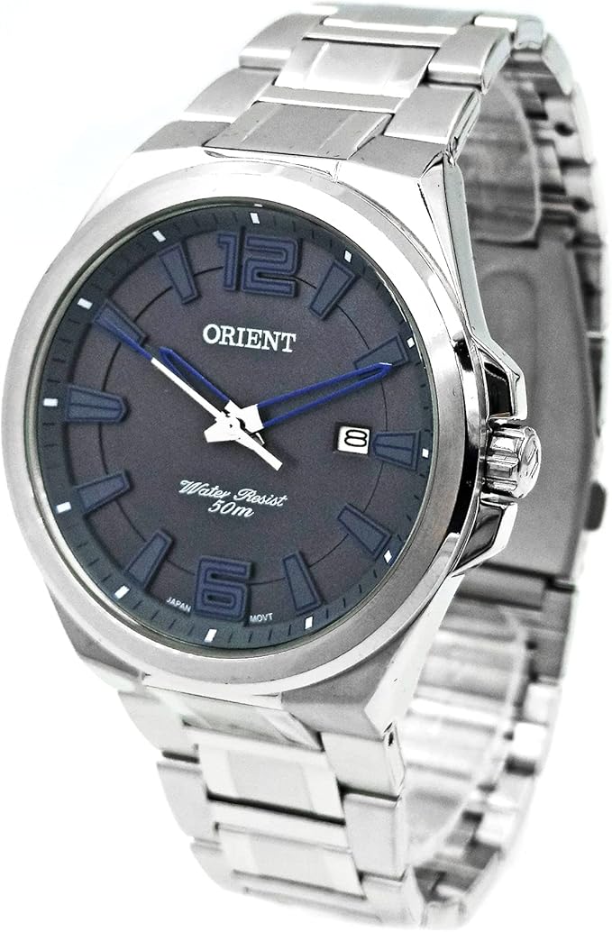 Relógio Orient Analógico Prata