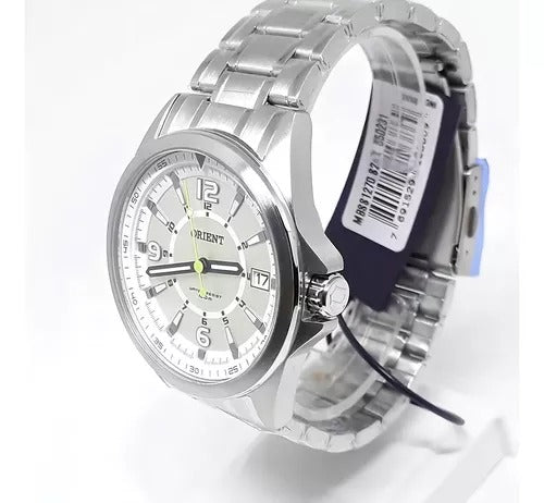 Relógio Orient Analógico Prata