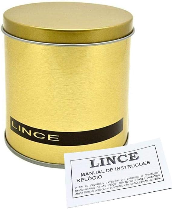 Relógio Lince Analógico Rosê