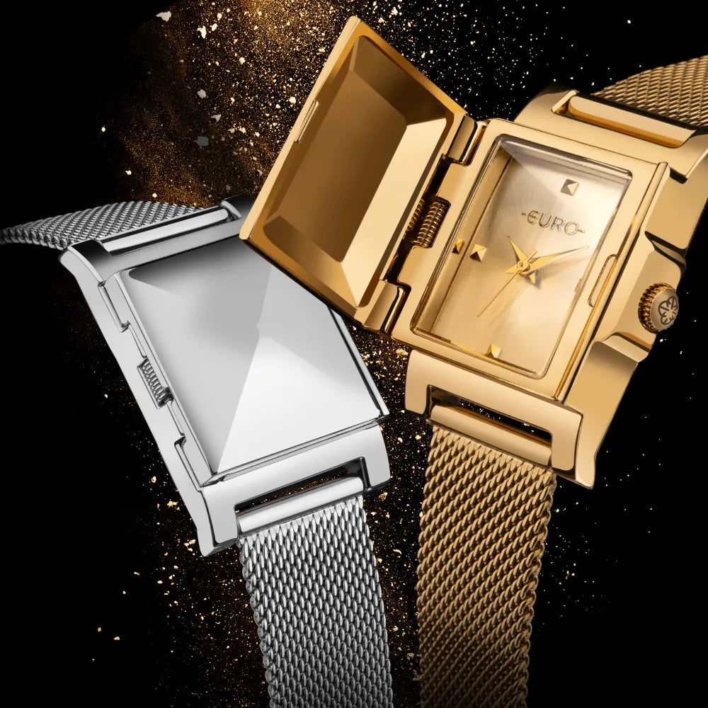 Relógio Euro Feminino Unique Prata - EU2035YXE/4K