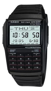 Relógio Casio Preto Vintage Calculadora