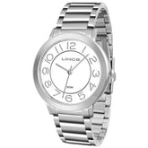 Relógio Lince Analógico Prata