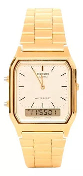 Relógio Casio Anadigi Dourado