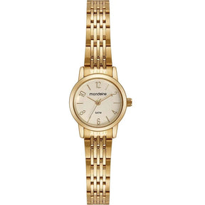 Relógio Mondaine Analógico Dourado