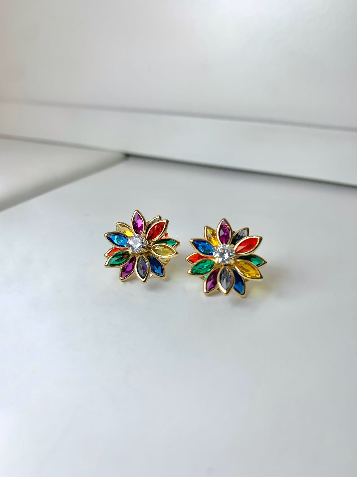 Brinco Flor - Semijoia