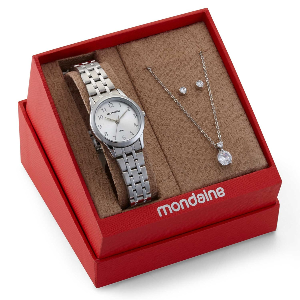 Relógio Mondaine Prata