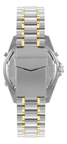 Relógio Technos Prata Skydiver Bicolor