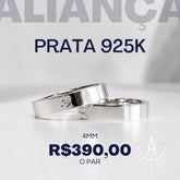 Aliança quadrada