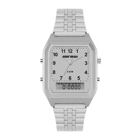 Relógio Mormaii Vintage Prata Feminino MOPC21JALF/7K
